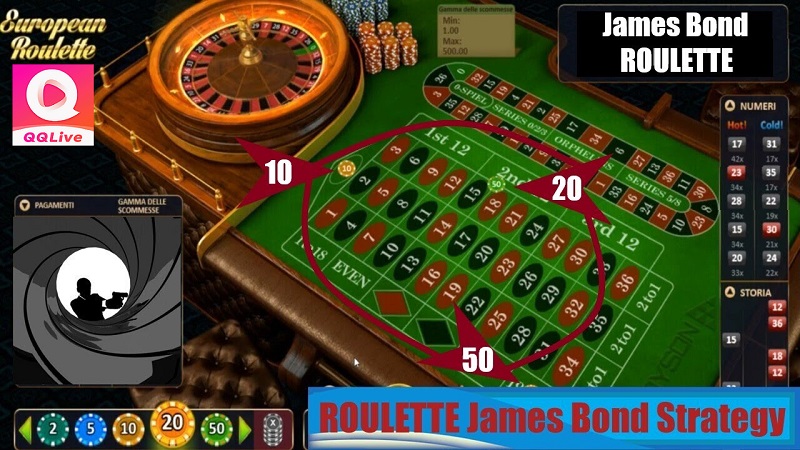 James Bond roulette